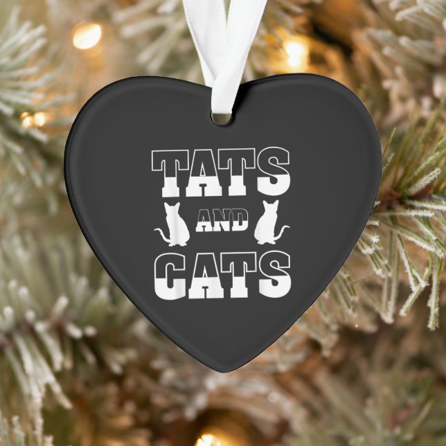 Tats Et Chats Amoureux des animaux Don Tattoo Arti (Arbre)