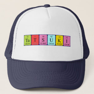Tatsuki periodic table name hat