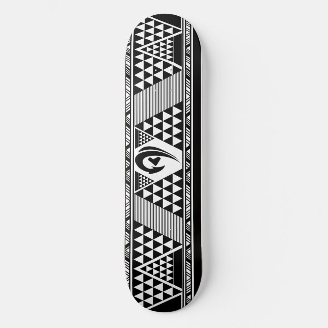 Tatt Back Skateboard (Front)