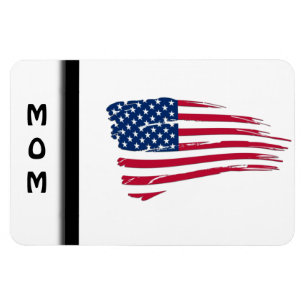 Tattered American Flag Magnet