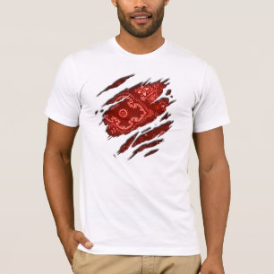 Tattered Red Bandana T-Shirt