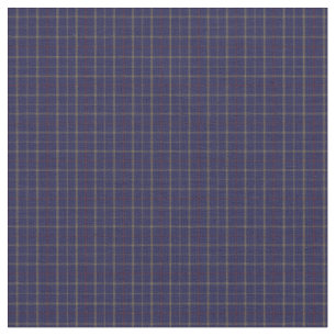 Tattersall Fashion Brooks Blue Gold Red Fabric