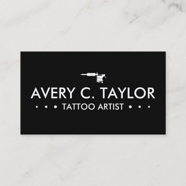 TATTOO 3dots Loyalty Program Card (Front)