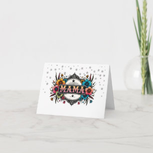 Tattoo Art Mama Mother's Day Card