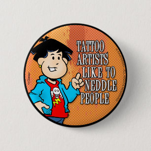 Tattoo Artist 2 Inch Round Button