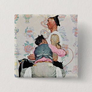 Tattoo Artist 2 Inch Square Button