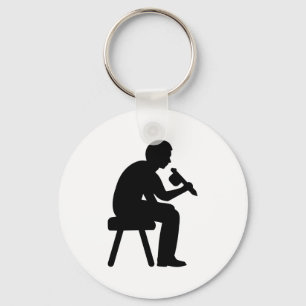 Tattoo artist keychain