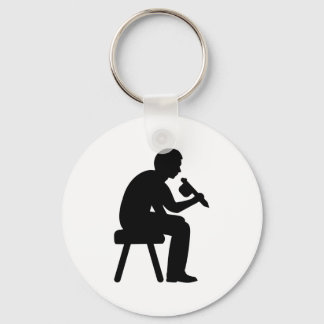 Tattoo artist keychain