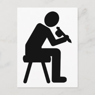 Tattoo artist postcard