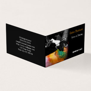 Tattoo artist salon Appointment Business Card