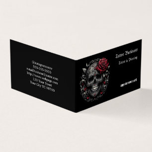 Tattoo artist salon Appointment Business Card