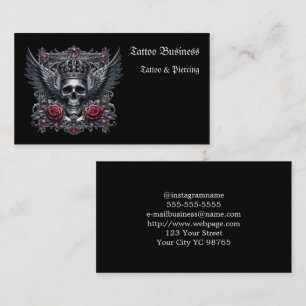 Tattoo artist salon  Business Card