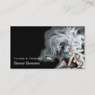 Tattoo artist salon  Business Card