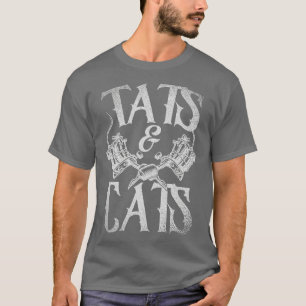Tattoo Artist Tats And Cats Animal Cat Owner Ink G T-Shirt