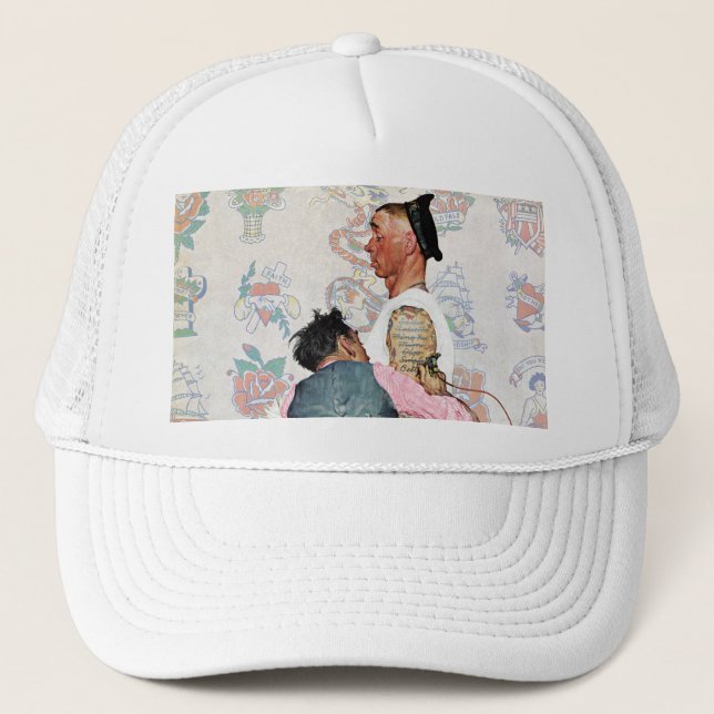 Tattoo Artist Trucker Hat (Front)