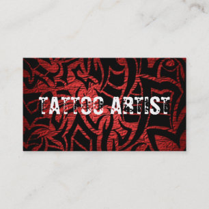 Tattoo Artiste Carte de visite d'art corporel