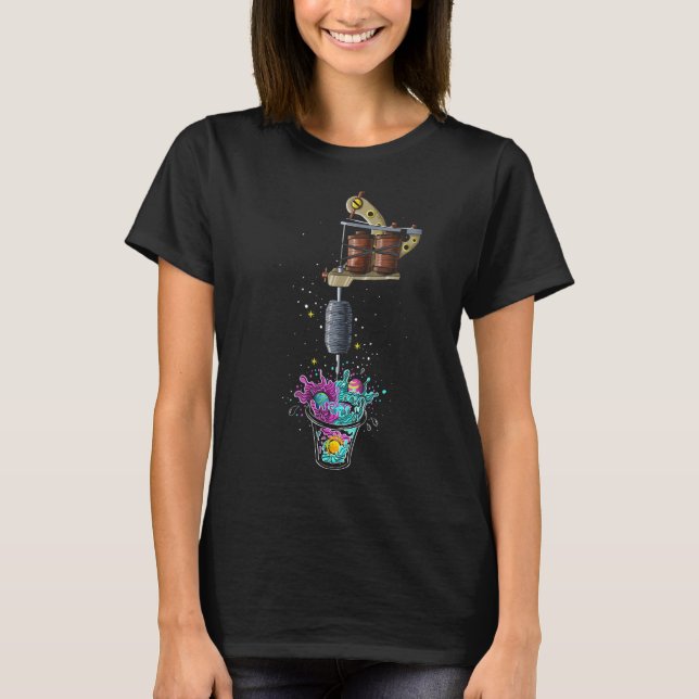 Tattoo Coil Machine T-Shirt (Front)