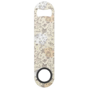Tattoo concept pattern speed bottle opener
