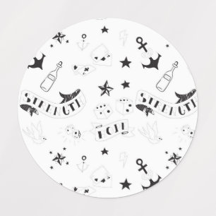 Tattoo Flash Hope Stickers