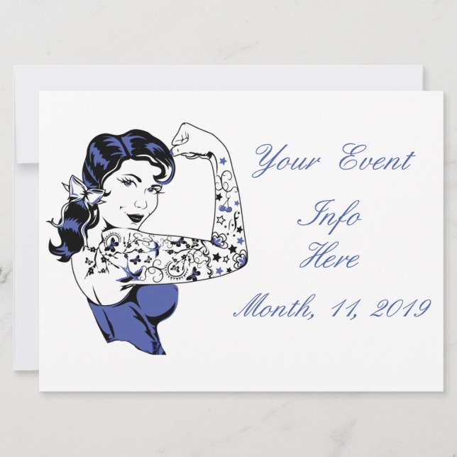 Tattoo Girl Arm Up Thunder_Cove (Front)