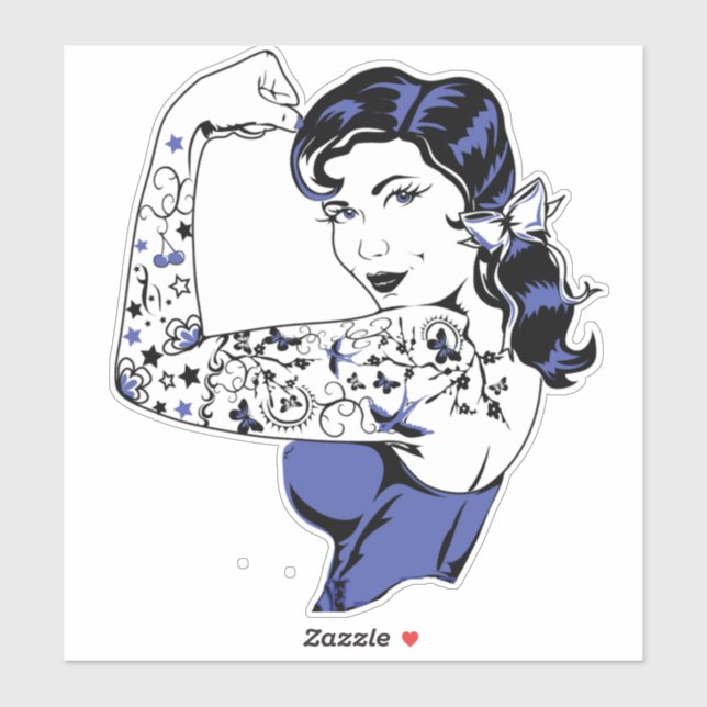 Tattoo Girl Arm Up Thunder_Cove (Sheet)
