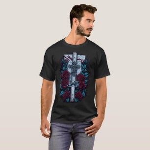 Tattoo gothic cross 14 T-Shirt