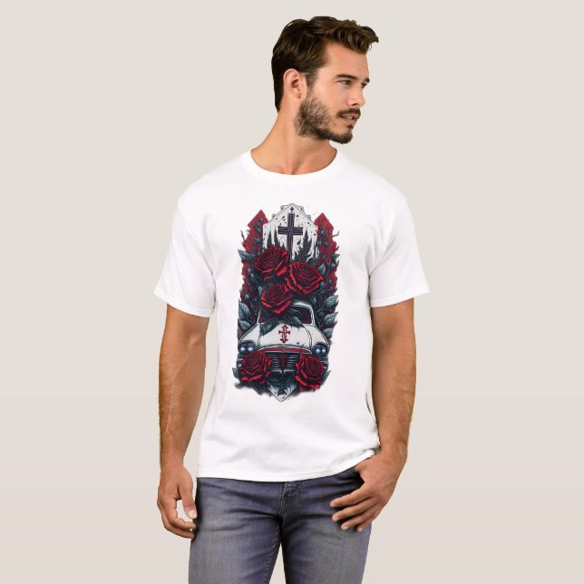 Tattoo gothic cross 5 T-Shirt (Front Full)