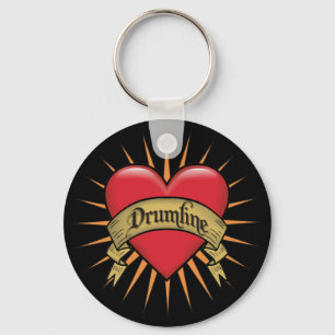 Tattoo Hear Drumline Keychain