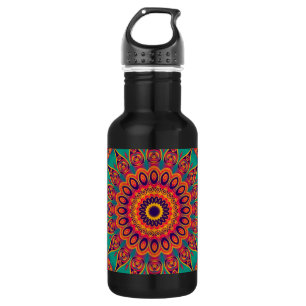 Tattoo Kaleidoscope Fractal 532 Ml Water Bottle