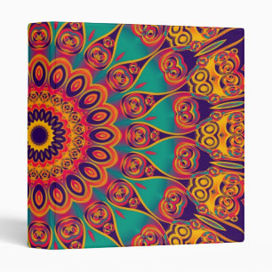 Tattoo Kaleidoscope Fractal Binder