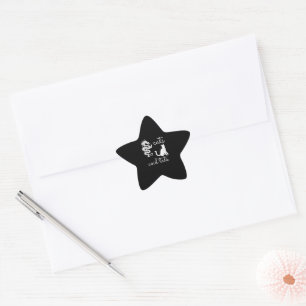 Tattoo Lover Gifts Cats And Tats Dragon Kitten Star Sticker