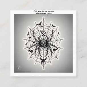 Tattoo Pattern Business Card