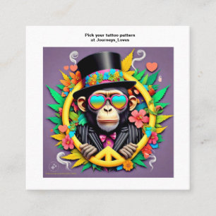 Tattoo Pattern Business Card