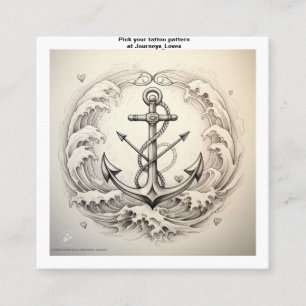 Tattoo Pattern Business Card