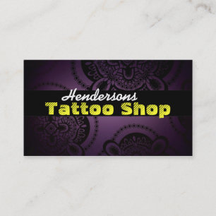 Tattoo Shop Business Cards