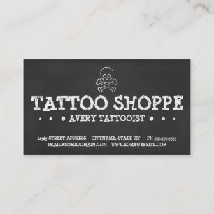 TATTOO SHOP CHALK loyalty program (3dots)