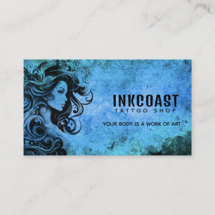 Tattoo Shop Slogans Carte de visite