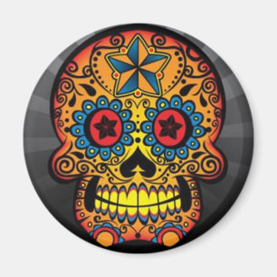 Tattoo Skull Magnet