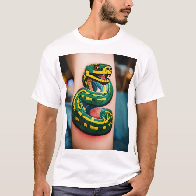 Tattoo Snake T-shirt  (Front)