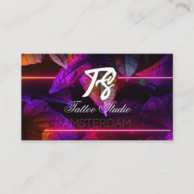Tattoo Studio Business Card (Front)