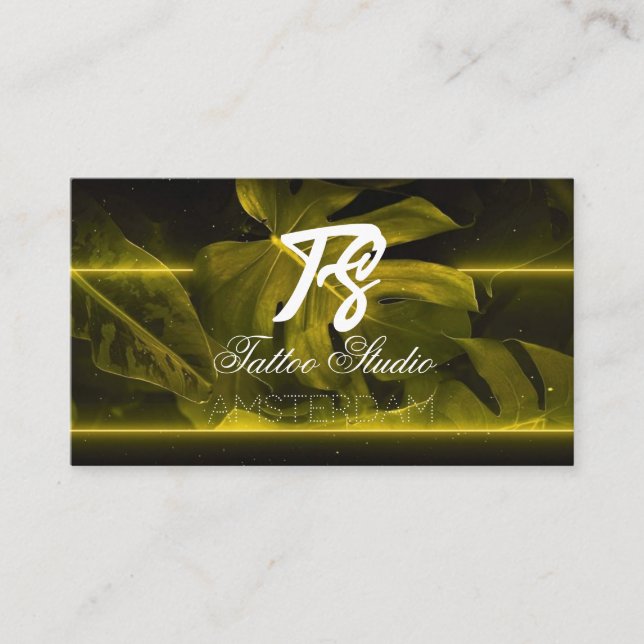Tattoo Studio Business Card (Front)