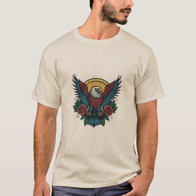 Tattoo style  T-Shirt (Front)