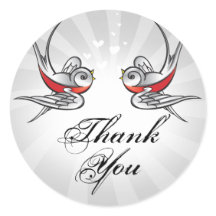 Tattoo Swallows and Scroll Urban Thank You.