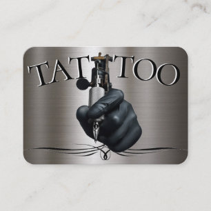 Tattoo Template Mighty, 3.5" x 2.5"   Business Card