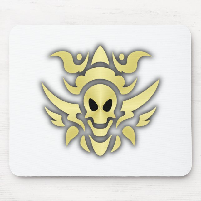 Tattoo Totenkopf skull Mouse Pad (Front)