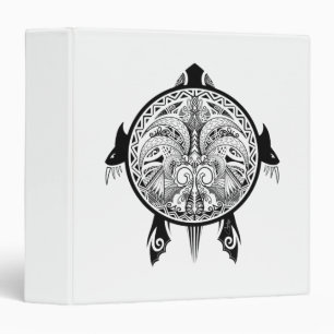 Tattoo Tribal Turtle Binder