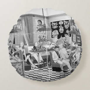 Tattoo You! Round Pillow