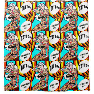 tattooed bikini model pattern
