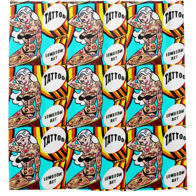 tattooed bikini model pattern (Front)
