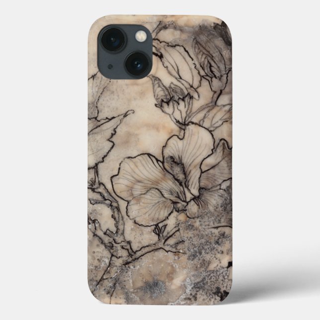Tattooed Floral I Case-Mate iPhone Case (Back)